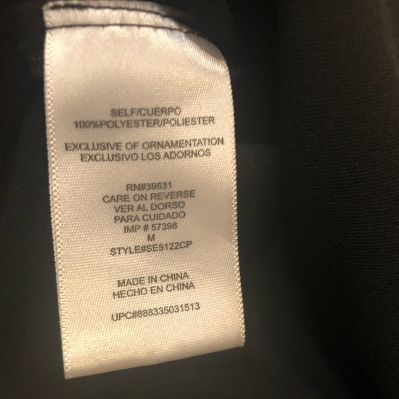 SAM EDELMAN Black Fringe Trim Shorts Size … - Picture 9 of 9